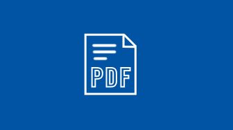 icon with PDF