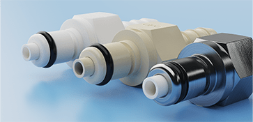 Valved couplings